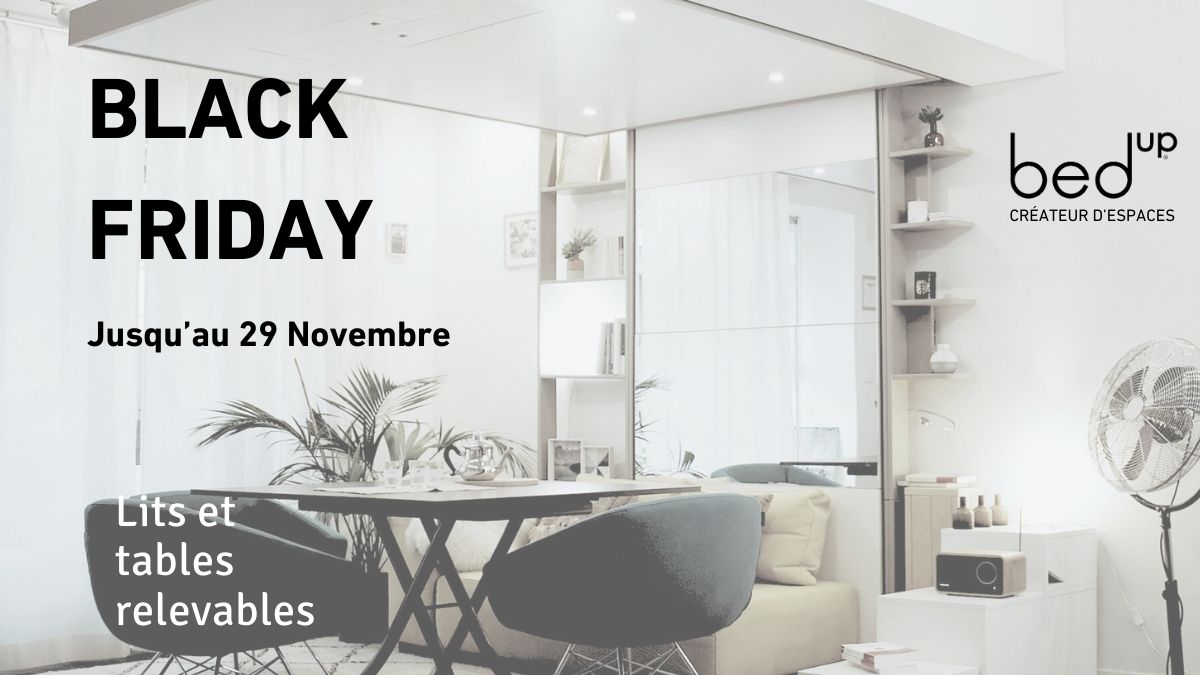 lit escamotable plafond black friday bedup